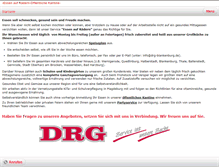 Tablet Screenshot of drg-blankenburg.de